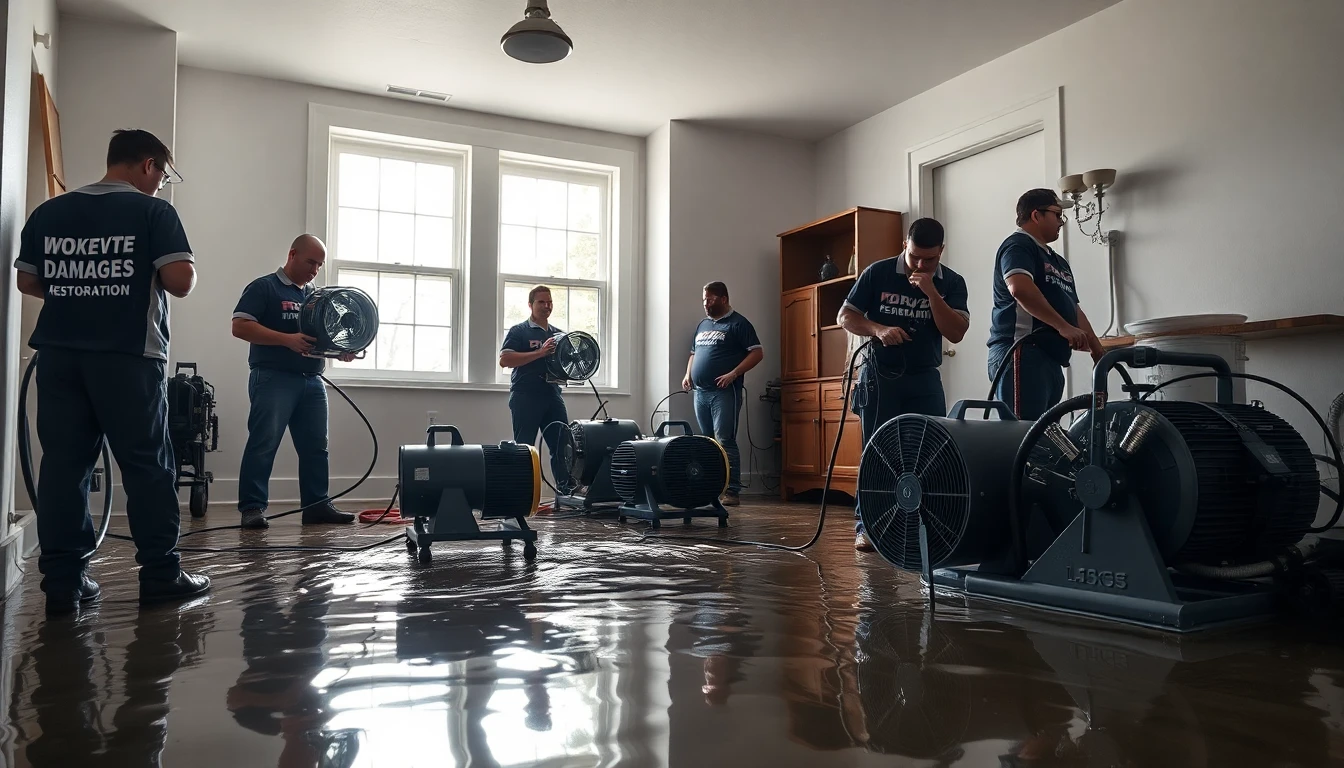 Water Damage Background